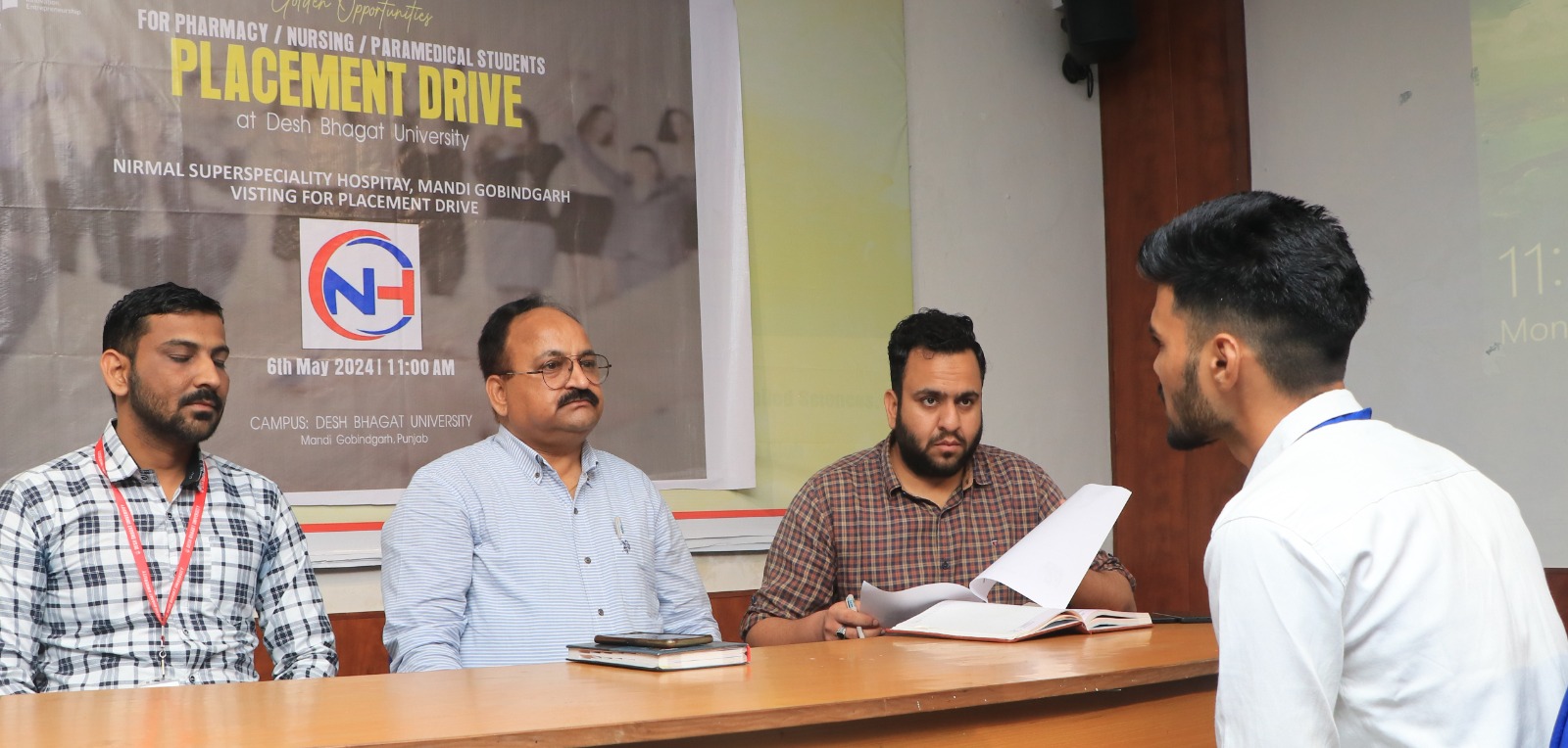 डीबीयू के फार्मेसी, नर्सिंग और पैरामेडिकल छात्रों के लिए नौकरी की पेशकश